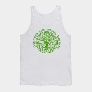 One tree, one world, one fate Tank Top